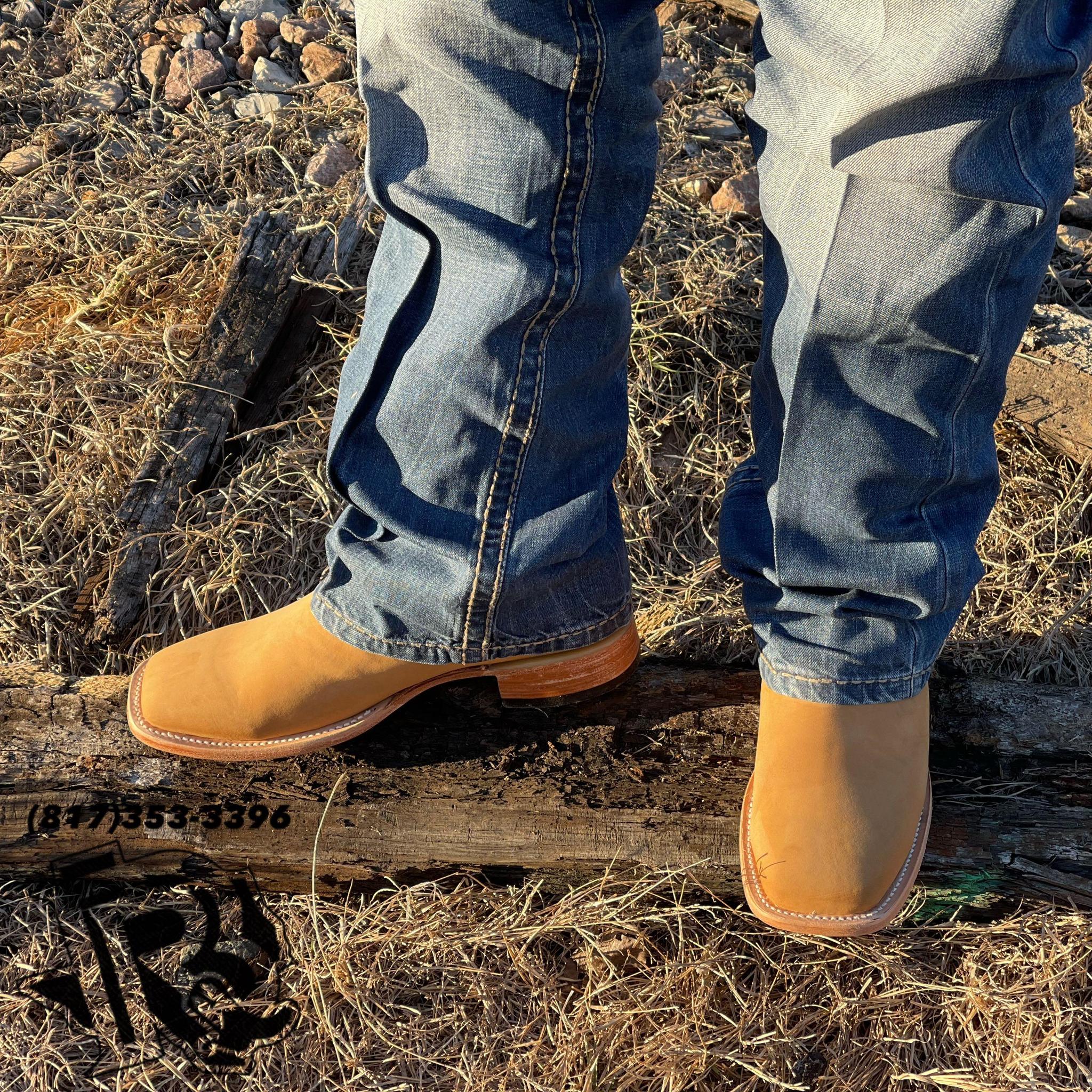 ROUGH OUT BOOTS | PALOMINO COLOR