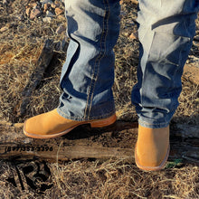 Load image into Gallery viewer, ROUGH OUT BOOTS | PALOMINO COLOR