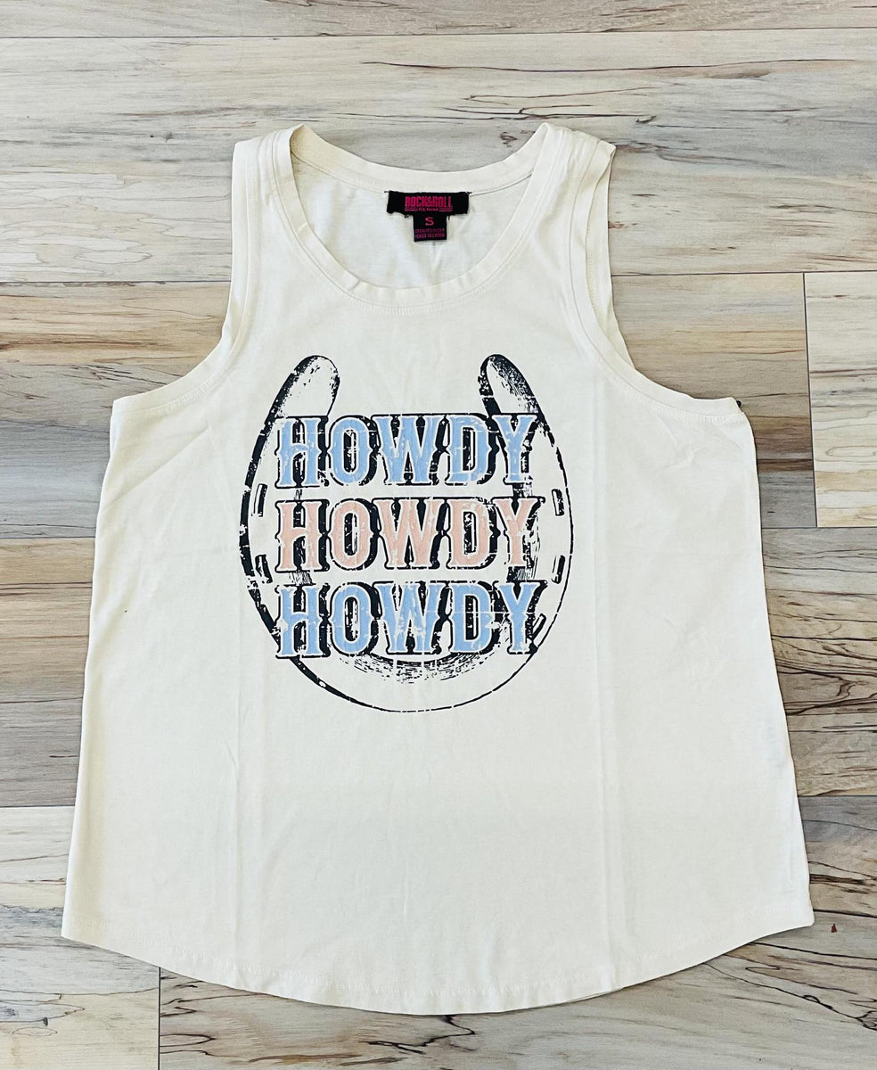 Womens howdy tank natural panhandle | RRWT20R16H – Botas Rojero