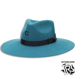CHARLIE 1 HORSE HIGHWAY FELT - TEAL OR TURQUOISE