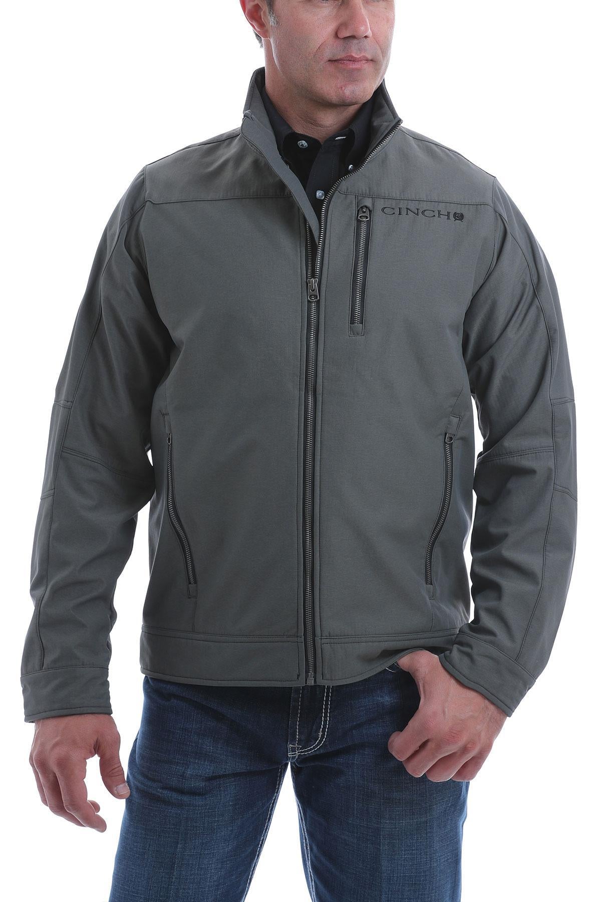 CINCH | MENS  JACKET OLIVE