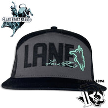Load image into Gallery viewer, LANE FROST CAP | BLACK WITH NEON