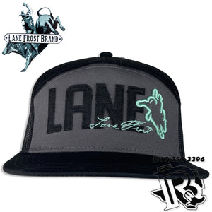 LANE FROST CAP | BLACK WITH NEON