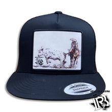 Load image into Gallery viewer, “ Colas “ | BR CAPS WESTERN TRUCKER CAP WHITE