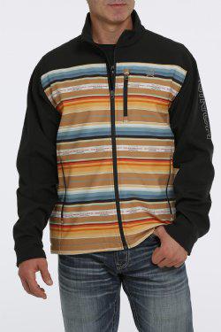 MEN'S BLANKET STRIPE BONDED JACKET - MULTI CINCH | MWJ1518011