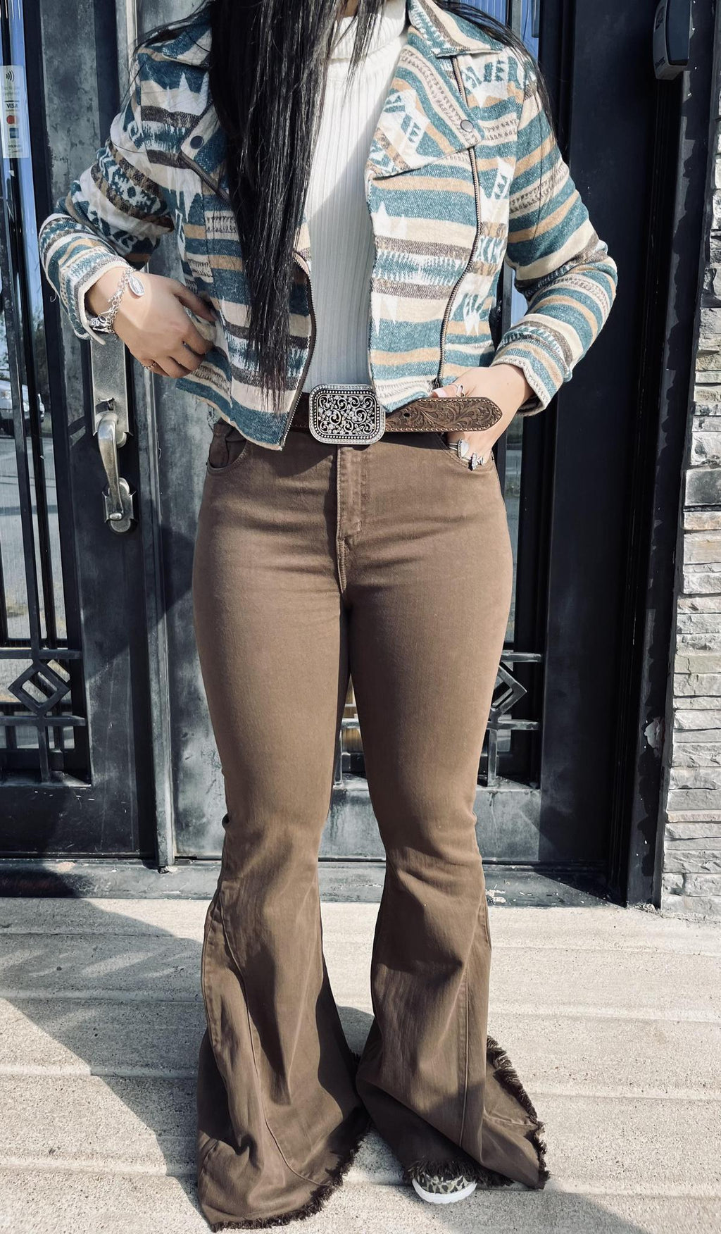 BROWN  L N B  BELL BOTTOMS