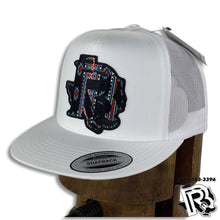 Load image into Gallery viewer, BR CAP : TEXAS VINTAGE EDITION  WHITE / WHITE BLACK PATCH