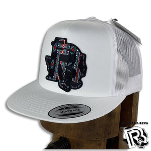 BR CAP : TEXAS VINTAGE EDITION  WHITE / WHITE BLACK PATCH
