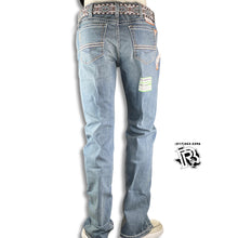 Load image into Gallery viewer, “ Rual “ BOOT CUT | CINCH MENS MEDIUM STONE WASH JEANS MB54336001