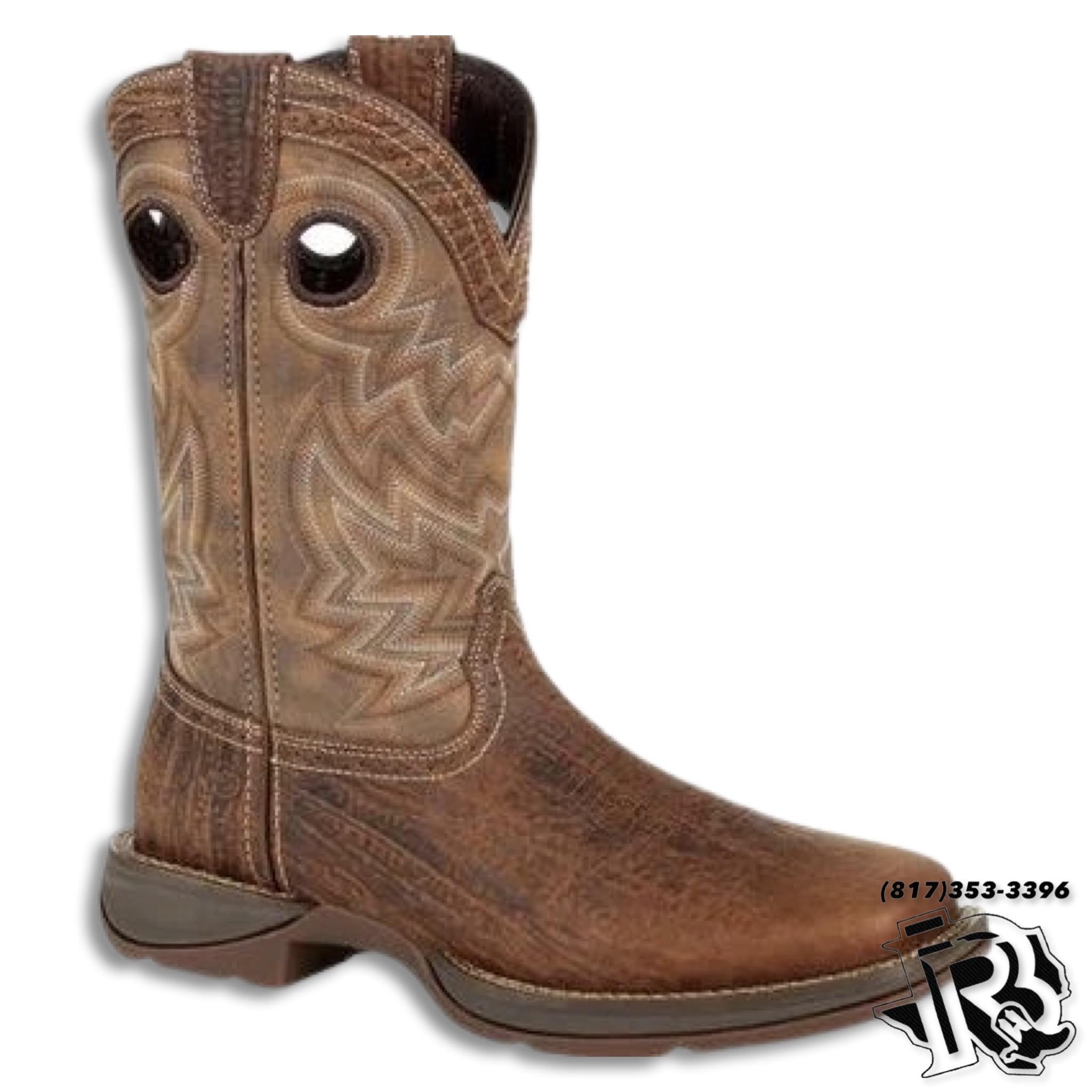 DURANGO NO STEEL | LIGHT BROWN MEN WESTERN WORK BOOTS Ddb0271