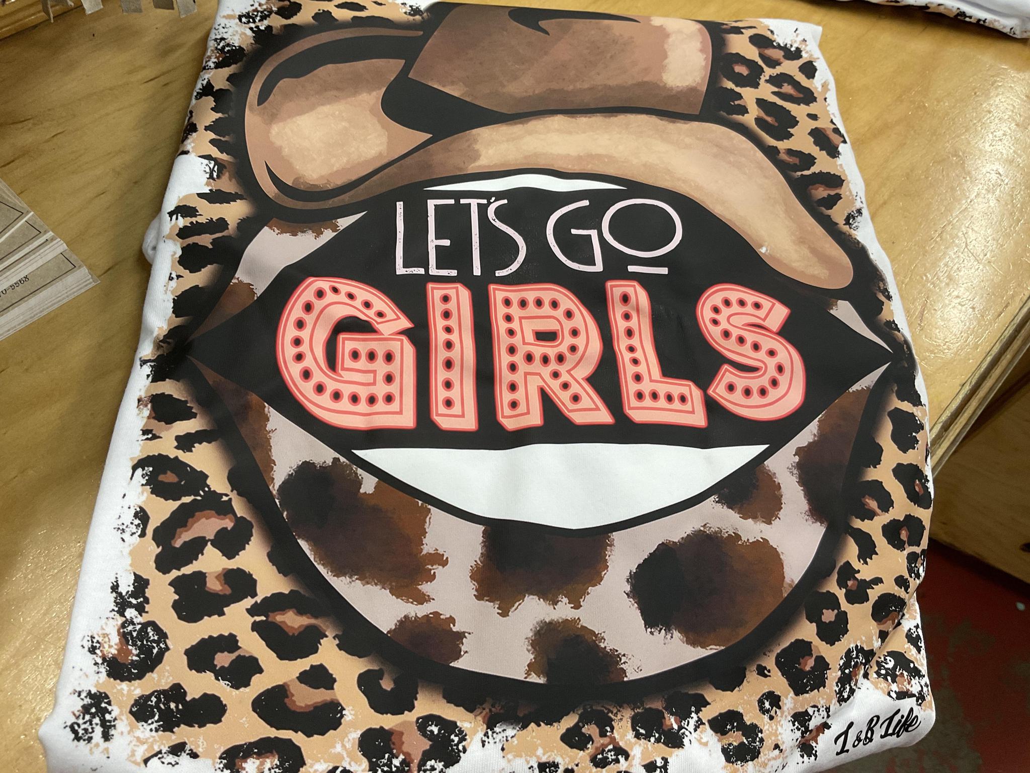 LET’S GO GIRLS T-SHIRT WHITE