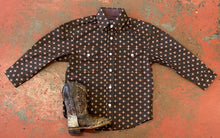 Load image into Gallery viewer, ROCK&amp;ROLL boys rust long sleeve shirt