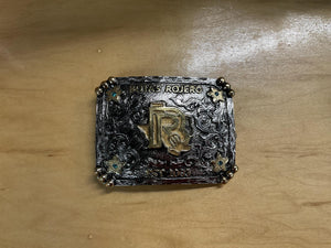 Botas Rojero Belt Buckle Gold/Blue