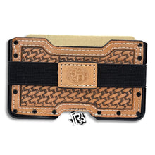 Load image into Gallery viewer, “ TOMBSTONE “ | CARD WALLET TOOLED LEATHER