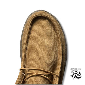 “ PAUL “ | Chestnut Corduroy Men Casual Canvas Shoes EM2035