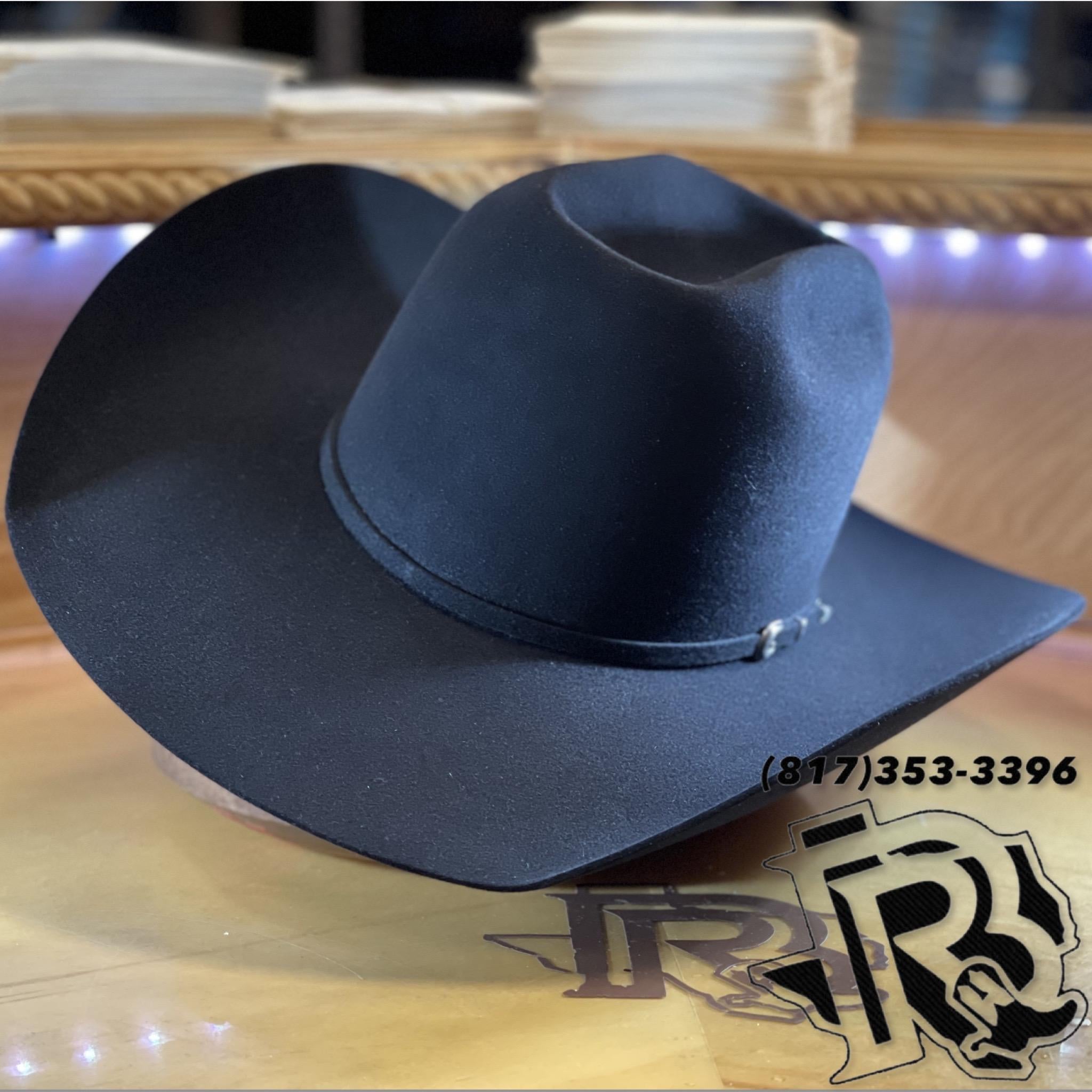 Rodeo King 7X 5 Brim | Black 6 1/2