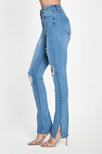 TOBI DISTRESSED JEANS