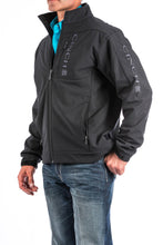 Load image into Gallery viewer, Cinch MENS BLACK BONDED JACKET ( Grey Letters) MWJ1009000