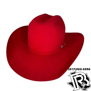 LUCKY 7X | RED RETRO COWBOY HAT