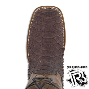 ORIGNAL PYTHON 15 FOOT |  SNAKE SQUARE TOE MEN SQUARE TOE BOOTS