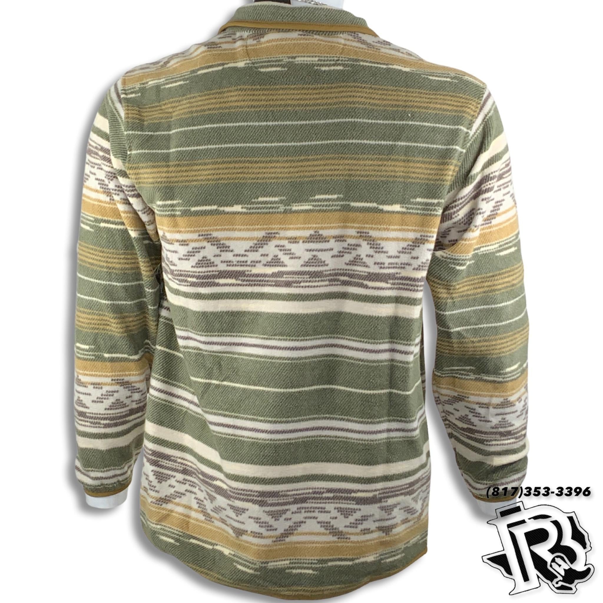 “ Derek “ | BROWN AZTEC MEN’S CINCH PULLOVER SWEATER MWK1514009