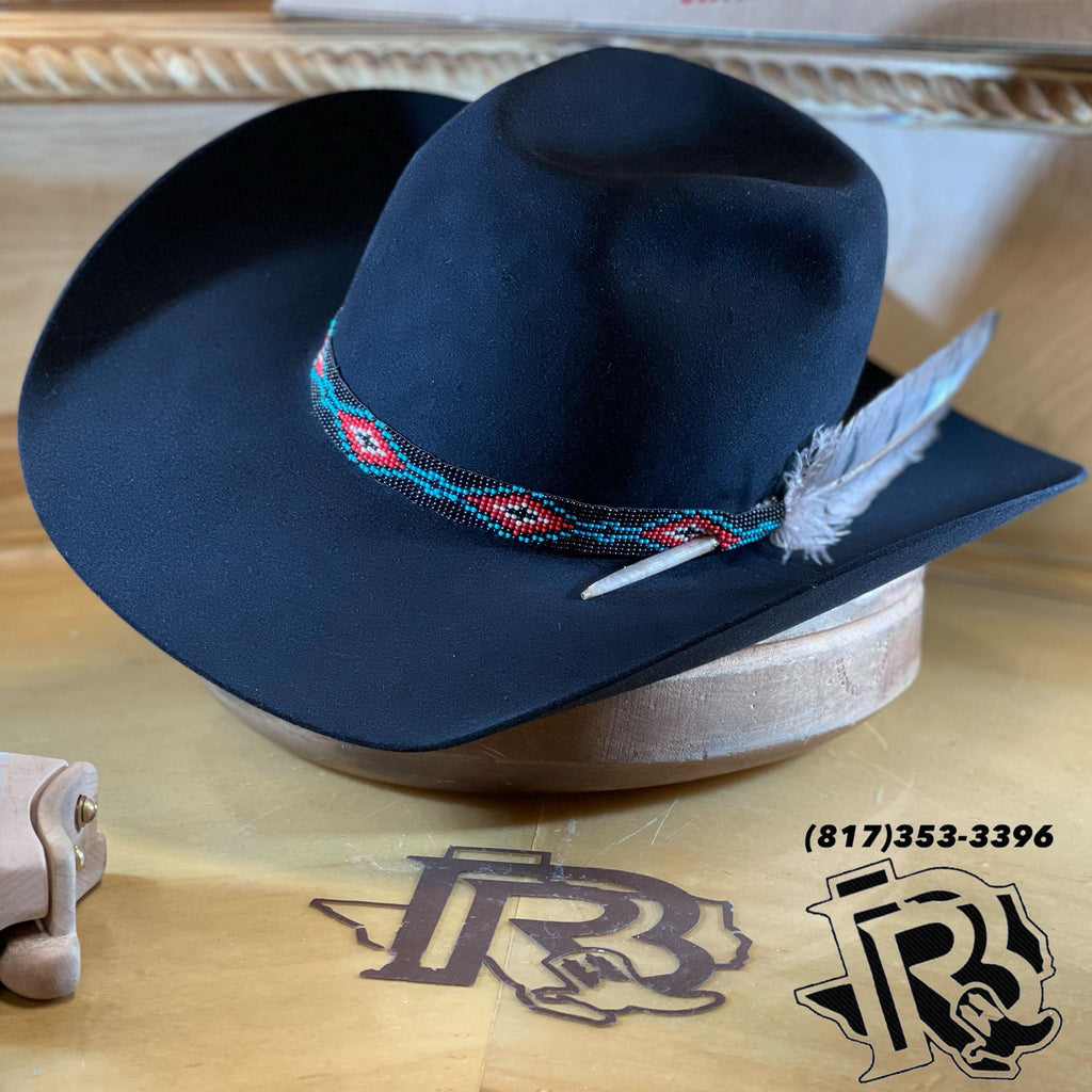 BLACK DH | RODEO KING FELT COWBOY HAT