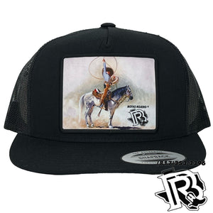 CHARRO DE CORAZON EDITION: BY BR CAP BLACK/BLACK