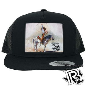 CHARRO DE CORAZON EDITION: BY BR CAP BLACK/BLACK