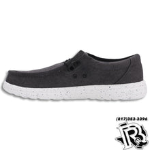 Load image into Gallery viewer, “ PAUL “ | BLACK MEN&#39;S CASUAL CANVAS SHOE