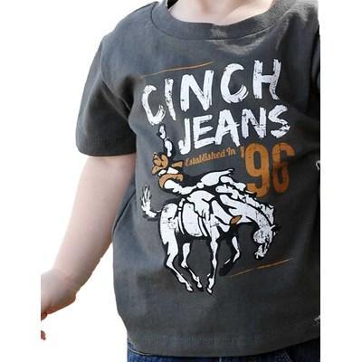 Boy's CINCH JEANS LOGO SCREEN PRINT T-SHIRT (MTT7671069)