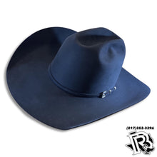 Load image into Gallery viewer, 100X AMERICAN HAT | FELT COWBOY HAT BLACK