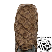 Load image into Gallery viewer, BIG BASS FISH BOOT | TONY LAMA MEN SQUARE TOE WESTERN BOOT  LEVIATHAN CHOCOLATE