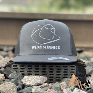 WIDE MINNICK | HAT BAR EDITION CAP CHARCOAL/CHARCOAL