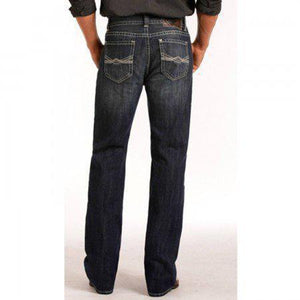 Panhandle Slim Dark Straight Jeans M0S4418