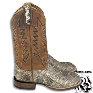 “ Steven “ | ORIGINAL RATTLESNAKE MEN SQUARE TOE WESTERN BOOTS  style# 4542
