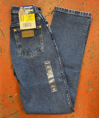 WOMENS WRANGLER COWBOY CUT DARK WASH JEANS (112315294)