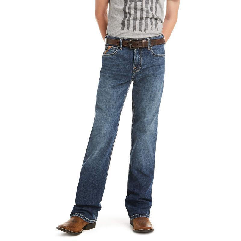 KIDS' B4 Straight Patterson Fashion Boot Jean