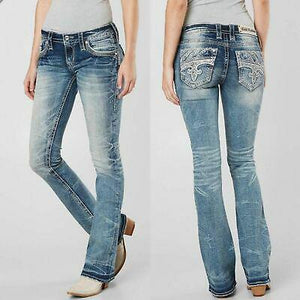 ROCK REVIVAL FENNA BOOTCUT JEANS