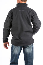 Load image into Gallery viewer, Cinch MENS BLACK BONDED JACKET ( Grey Letters) MWJ1009000