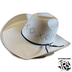 TWISTER 10X | “ X & DIAMONDS “ SHANTUNG HAT NATURAL T73908