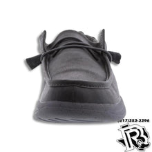 Load image into Gallery viewer, “ PAUL “  | CHARCOAL WAXED MEN&#39;S CASUAL CANVAS SHOE