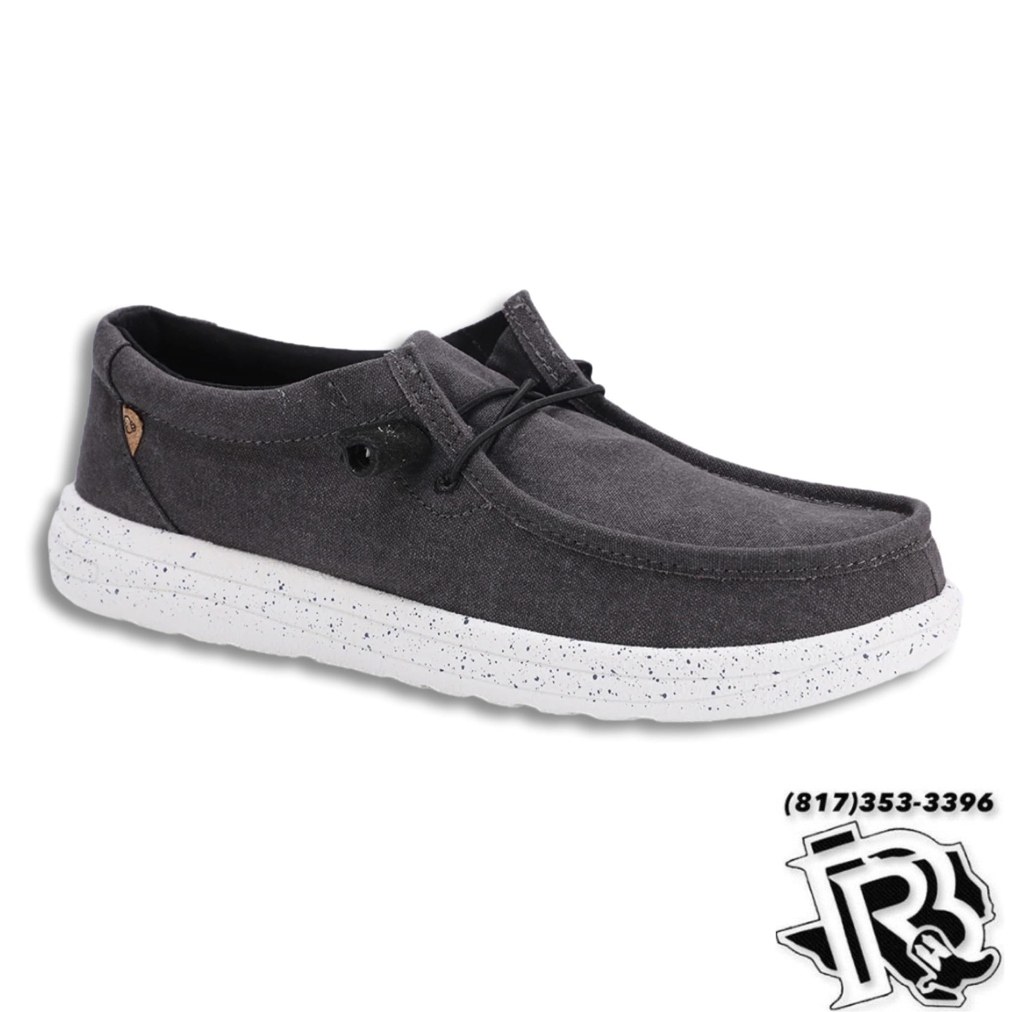 “ PAUL “ | BLACK MEN'S CASUAL CANVAS SHOE