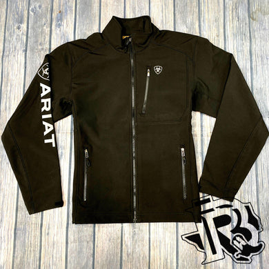 MEN'S Ariat GREY Logo 2.0 Softshell Jacket 10023322