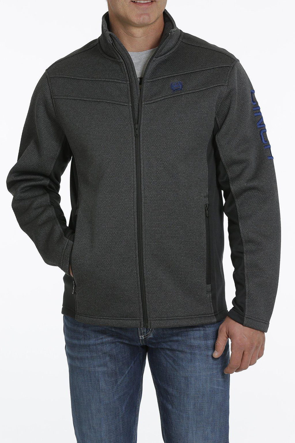 MEN'S CINCH BONDED LIGHTWEIGHT JACKET - BLACK MWJ1562001)