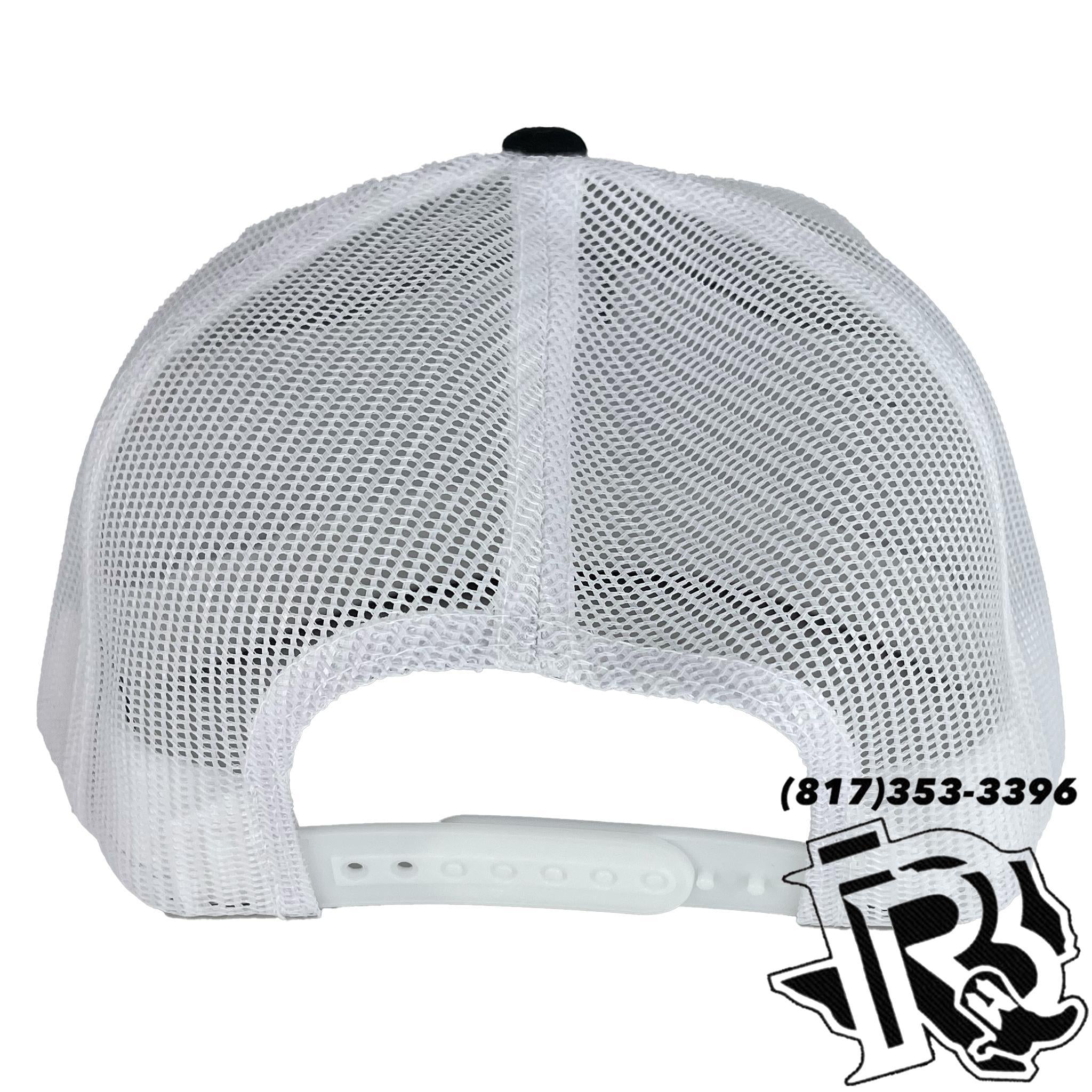 TOOLED LEATHER EDITION | BR CAP BLACK/WHITE