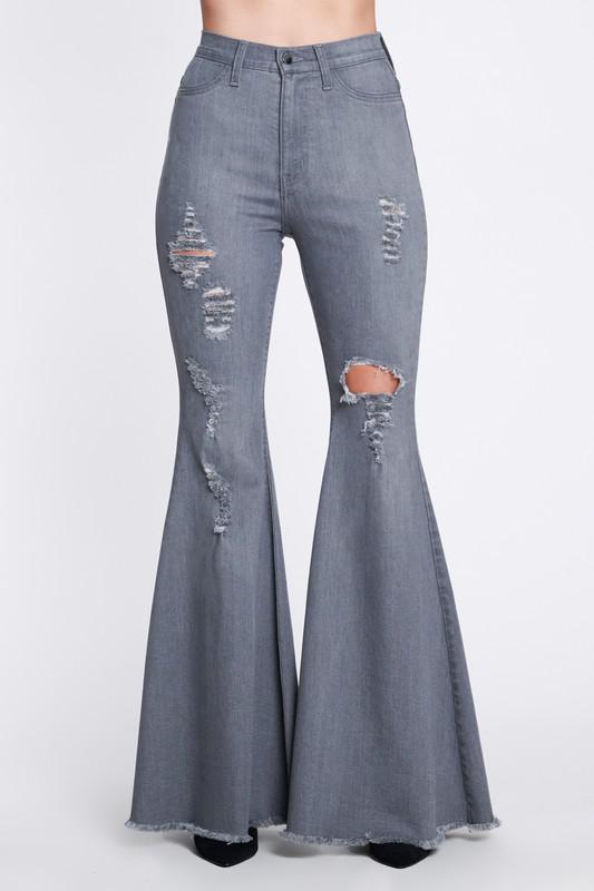 GRETA GREY BELL BOTTOMS