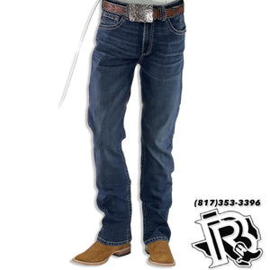 ROCK 47 SLIM BOOT | MEN WESTERN JEANS MEDIUM WASH