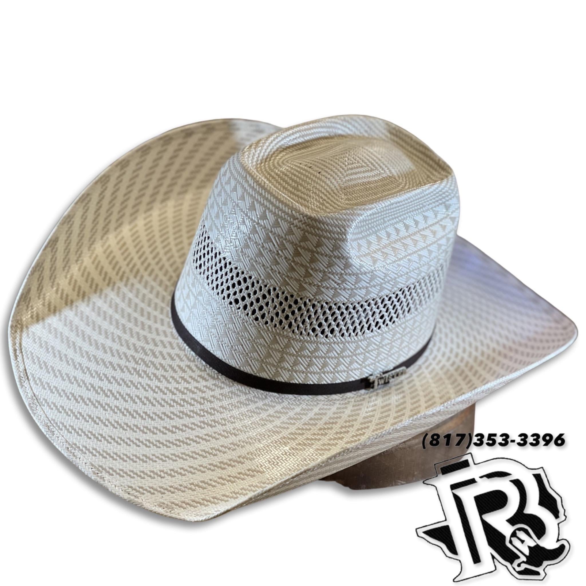 “ John “ | TWISTER 20X STRAW HAT PREMIUM SHANTUNG COWBOY STRAW HAT T73261