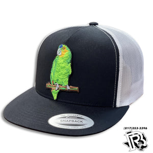 “ El Pericazo “ | MEN WESTERN CAP BLACK / WHITE TRUCKER CAP
