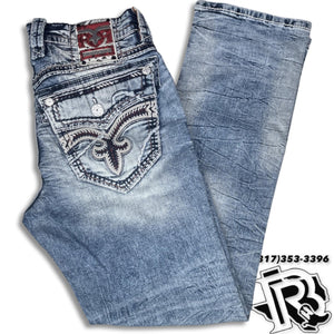 STRAIGHT | ROCK REVIVAL LIGHT WASH RP3765J200R